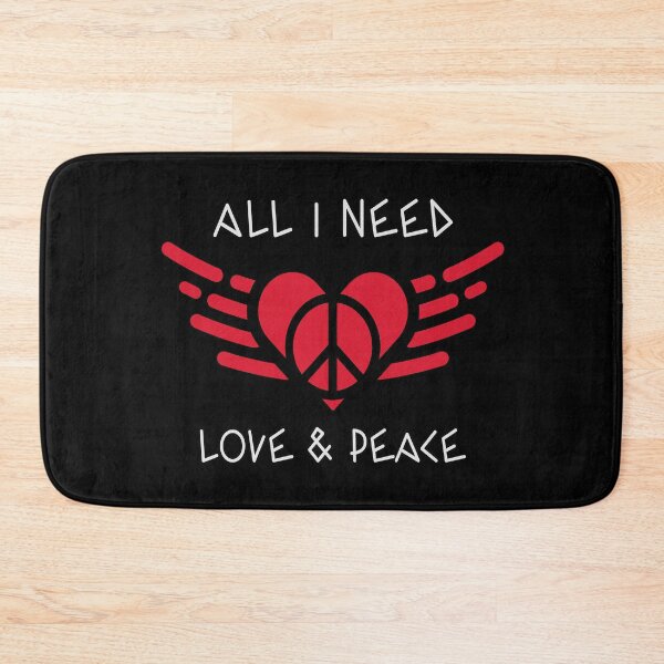 Item preview, All I Need Is Peace and Love designed and sold by Coder-T.