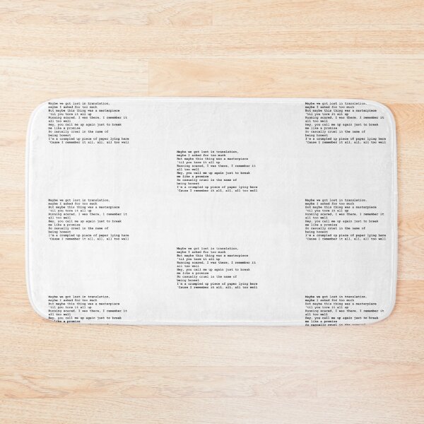 Item preview, All Too Well designed and sold by elliemoon.