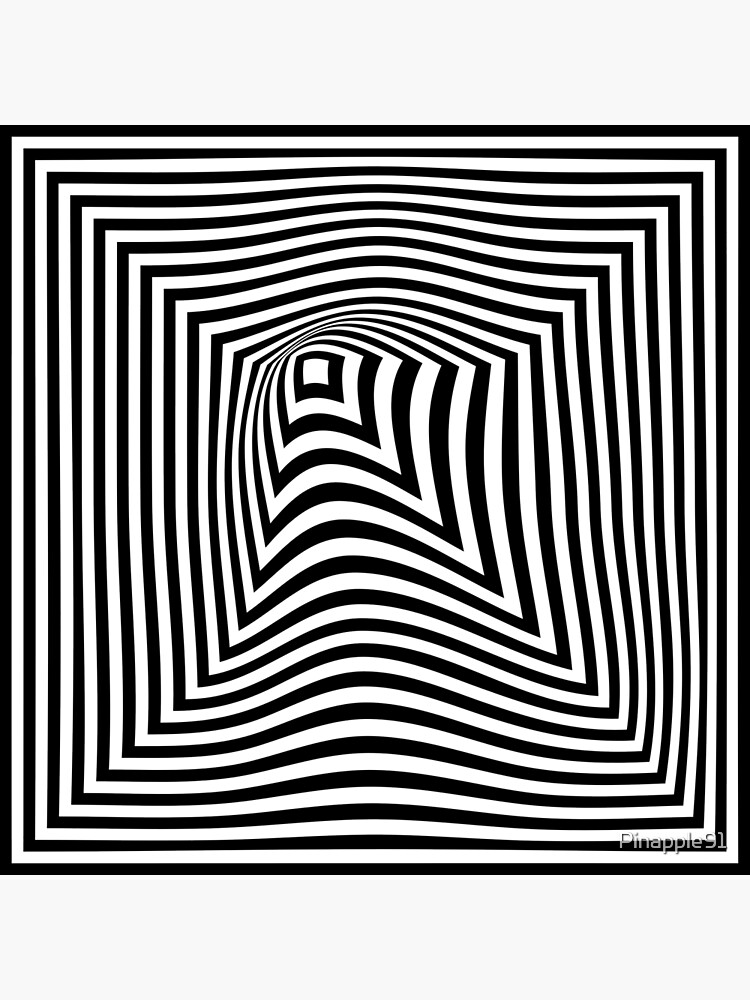 "Optical illusion box" Canvas Print for Sale by Pinapple91 Redbubble