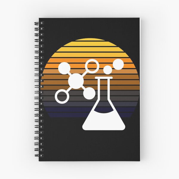 Item preview, RETRO VINTAGE SUNSET DARK CHEMISTRY FLASK designed and sold by Hippiesole.