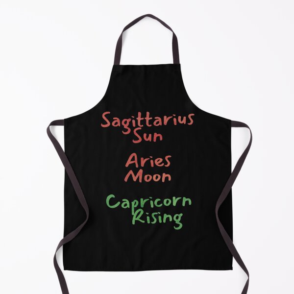 Item preview, Sagittarius Sun Aries Moon Capricorn Rising Text designed and sold by leomooncreates.