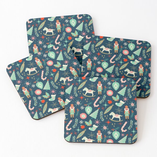 Item preview, Atomic 50s christmas pattern designed and sold by Christiane  Zielinski.