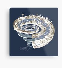 Geologic Period Timeline Metal Print