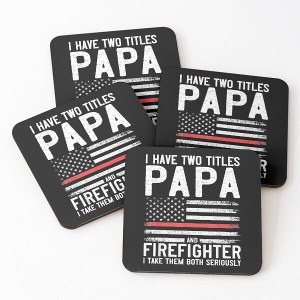 Item preview, Mens Papa and Firefighter  designed and sold by TheBloom98.