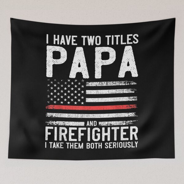 Item preview, Mens Papa and Firefighter  designed and sold by TheBloom98.