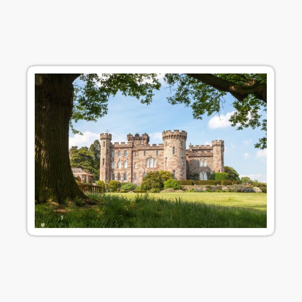 Cholmondeley Castle Cheshire England Sticker