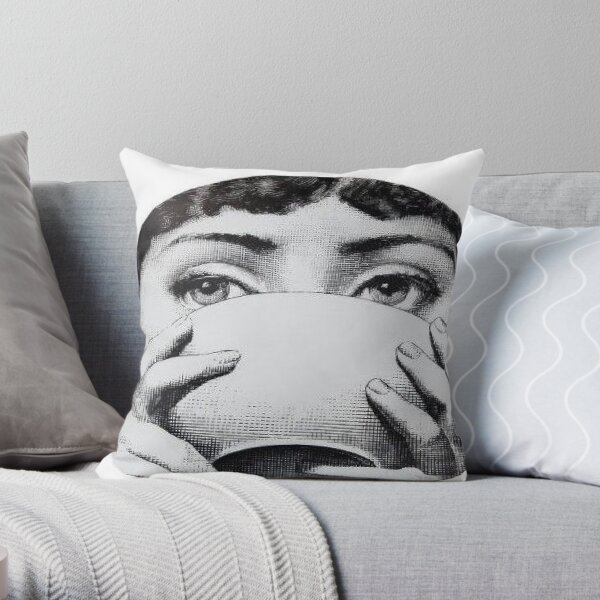Fornasetti designs Throw Pillow