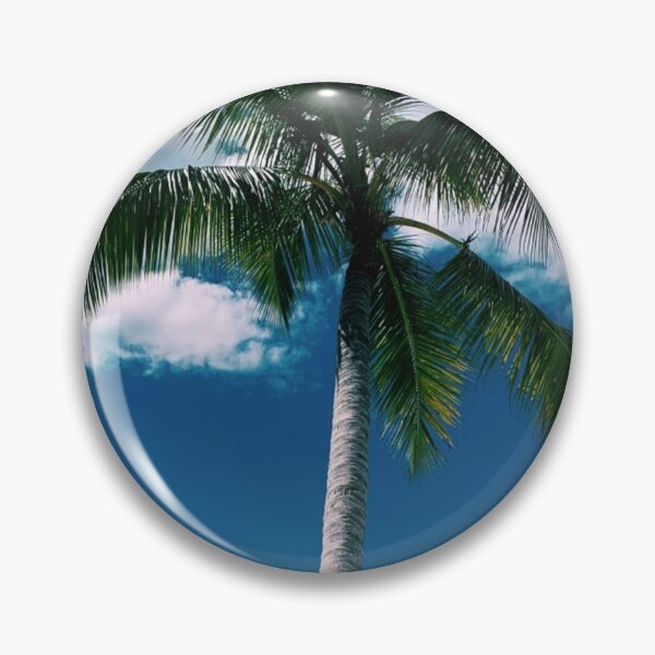 Item preview, Palm tree Caribbean ocean island view designed and sold by yumistudios.