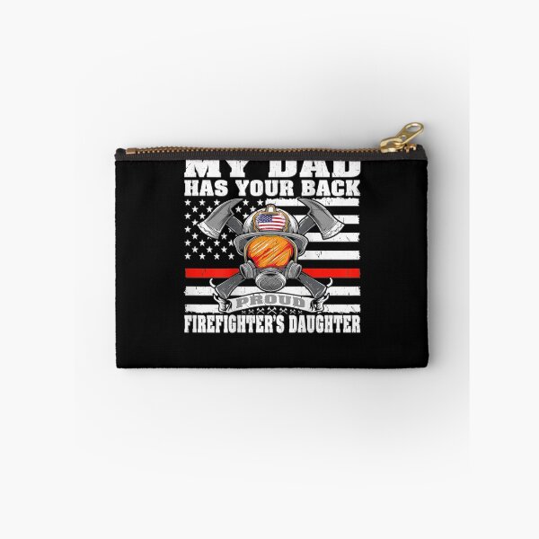 Item preview, My Dad Has Your Back Proud Firefighter Daughter Family designed and sold by TheBloom98.