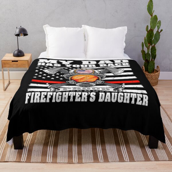 Item preview, My Dad Has Your Back Proud Firefighter Daughter Family designed and sold by TheBloom98.