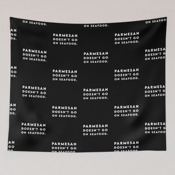 Item preview, Parmesan Doesn't Go On Seafood designed and sold by emdesign10.
