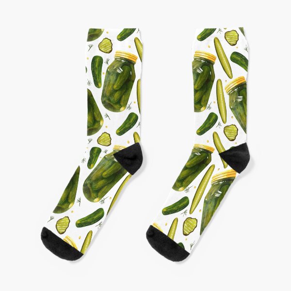 Pickles Pickles Pickles by Christine Leader Socks