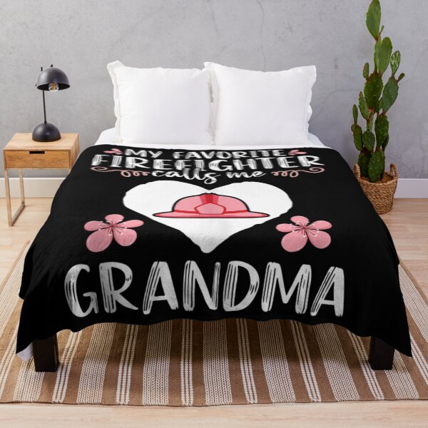 Item preview, My Favorite Firefighter calls me Grandma designed and sold by TheBloom98.
