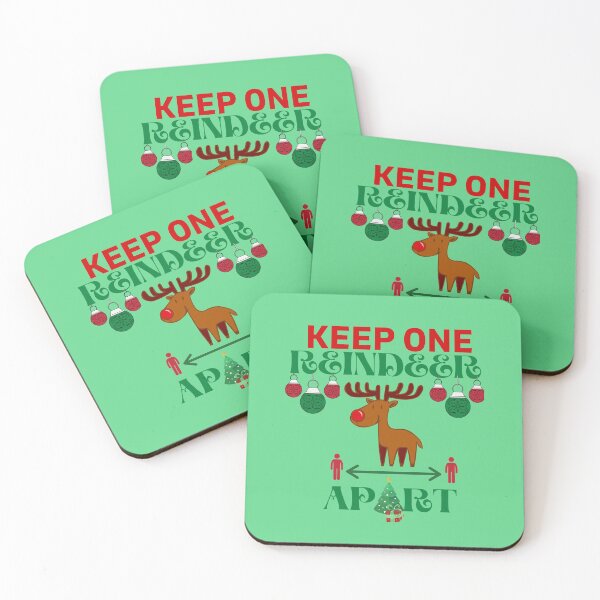 Item preview, Keep One Reindeer Apart designed and sold by VBeesTees.