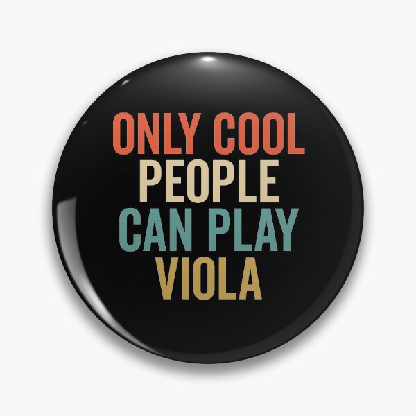 Item preview, only cool people can play the viola vintage viola player gift designed and sold by Alex Shop.
