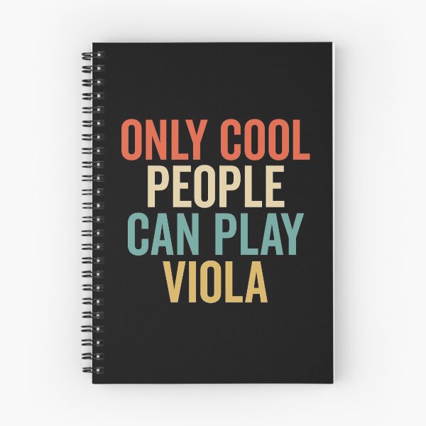 Item preview, only cool people can play the viola vintage viola player gift designed and sold by Alex Shop.