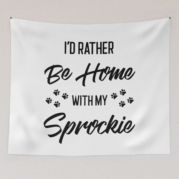 Item preview, Id rather be home with my sprockie designed and sold by AllyShop.