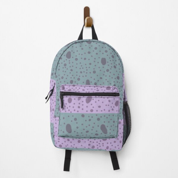Item preview, Fun blue and purple color design with polka dots pattern designed and sold by Abbara.