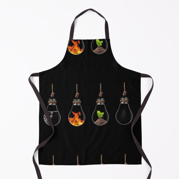 Item preview, depiction of 4 elements inside their light bulbs designed and sold by 42youbest.