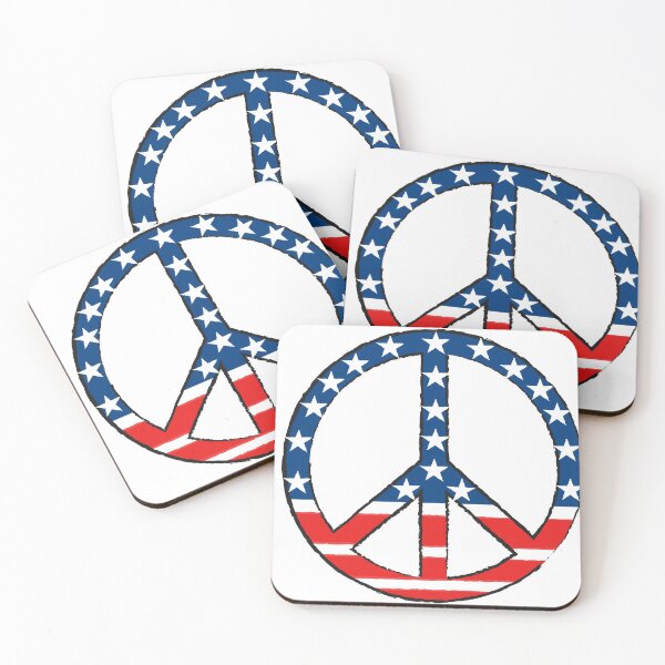 Item preview, American style peace symbol designed and sold by NEURONET.