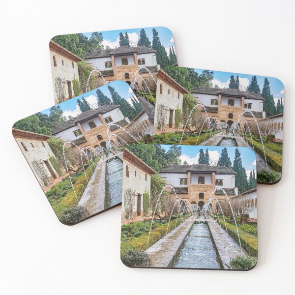 Item preview, Fountain And Water Channel In Generalife Palace, Alhambra. 2. designed and sold by Nethycurl.