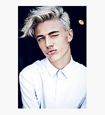 Lucky Blue Smith - Kiss (Color) Photographic Print