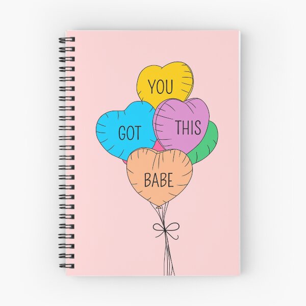 Item preview, You got This Babe Pastel Heart Shape Balloons designed and sold by Miss Tea Positive.