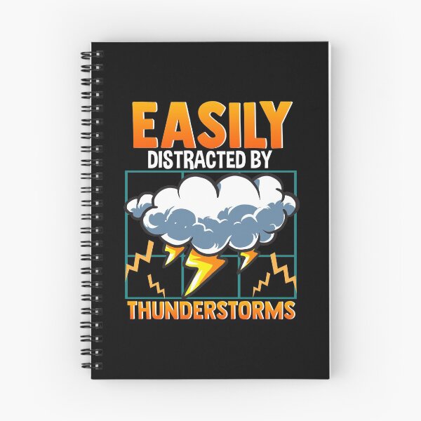 Item preview, Easily Distracted By Thunderstorms Storm Chaser designed and sold by perfectpresents.