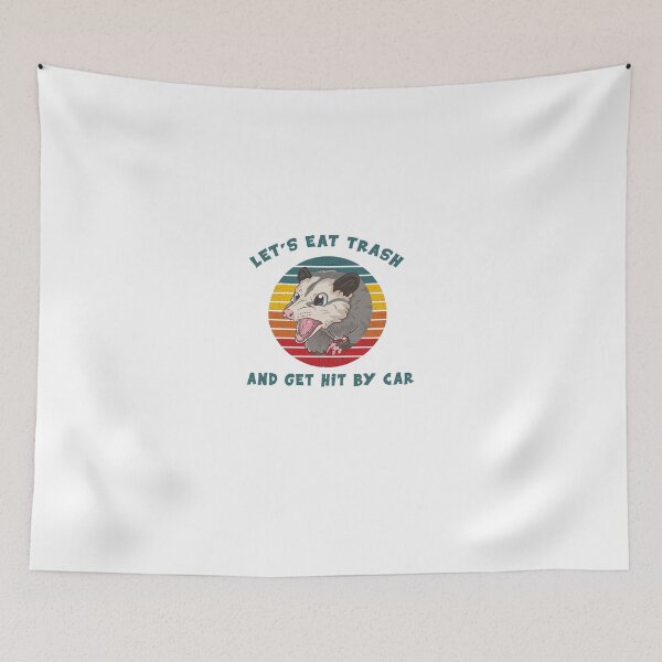 Item preview, Let's eat trash and get hit by car designed and sold by damone7.
