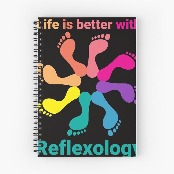 Item preview, Life is better with reflexology - pinwheel designed and sold by Onpointholistic.