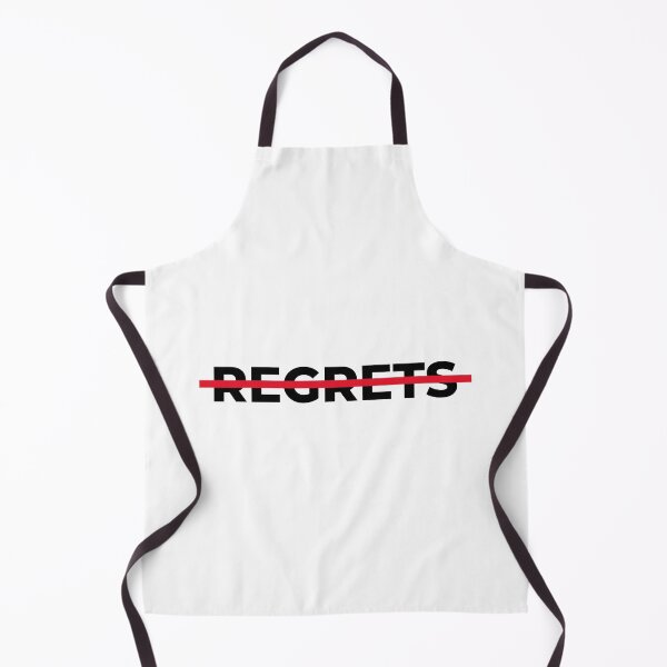 Item preview, Zero Regrets No Regrets Strikethrough Logo designed and sold by PluckySquid.
