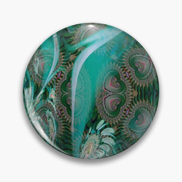 Artikelvorschau, Abstract Green Fractal Kaleidoscope Pattern . entworfen und verkauft von MindTravel.