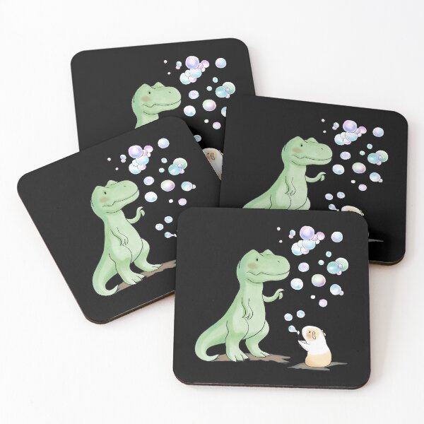 Item preview, T Rex and Guinea Pig Bubbles  designed and sold by UpYourSelf.