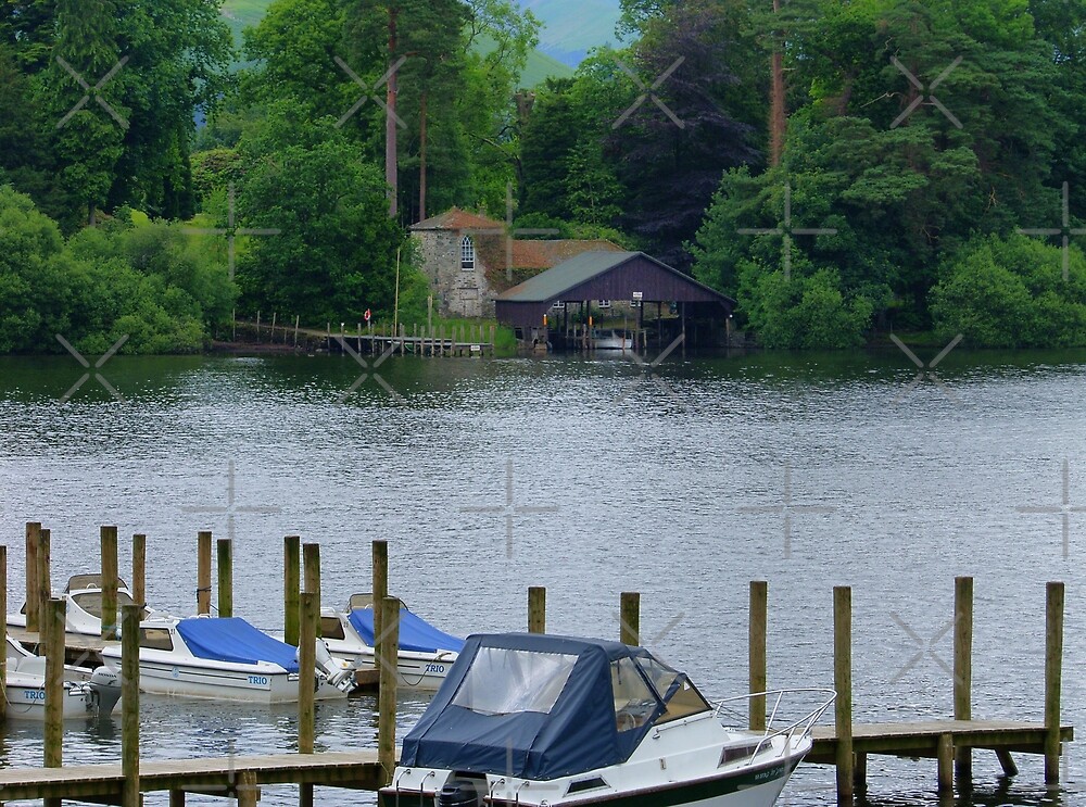 "Derwent Island Boathouse" by Tom Gomez Redbubble