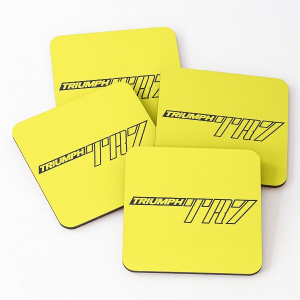 Item preview, Triumph TR7 Logo MKI 1975 - Mimosa Yello designed and sold by CellularSong.