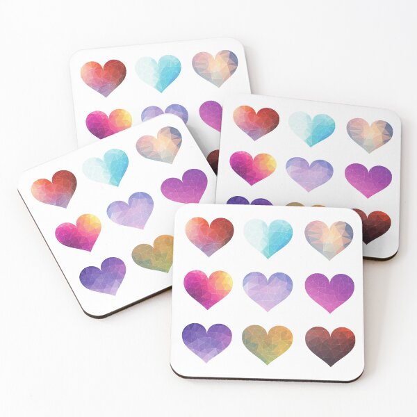 Item preview, Geometric Heart Sticker Pack designed and sold by CurrentlyJess.
