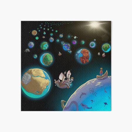 Item preview, Planets instead of islands designed and sold by Jesse Martin.
