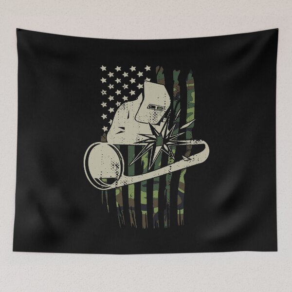 Item preview, Welding Patriotic Camouflage American Flag Welder designed and sold by Vanover Designs.