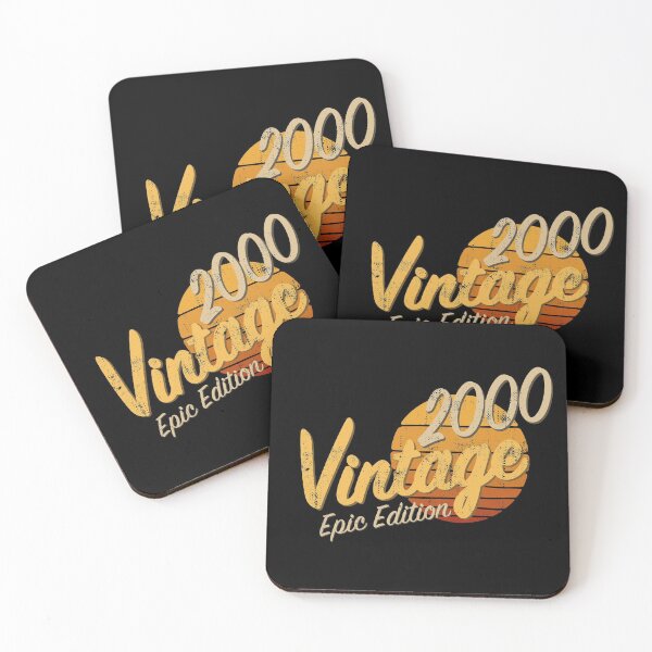 Item preview, 21st Birthday Gift - Vintage 2000 Epic Edition Retro Sunset Distressed designed and sold by Otakso.