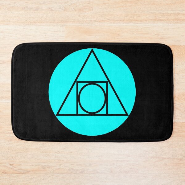 Item preview, The Squared Circle in Aqua designed and sold by Greenwood2112.