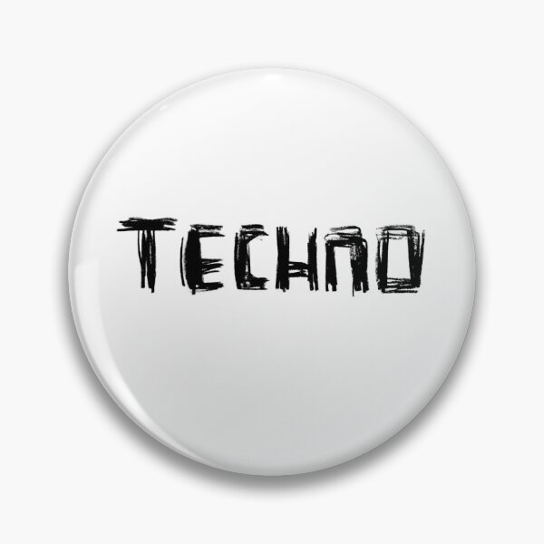 Item preview, Handlettering: Techno Music Lover designed and sold by badlydrawnbabe.