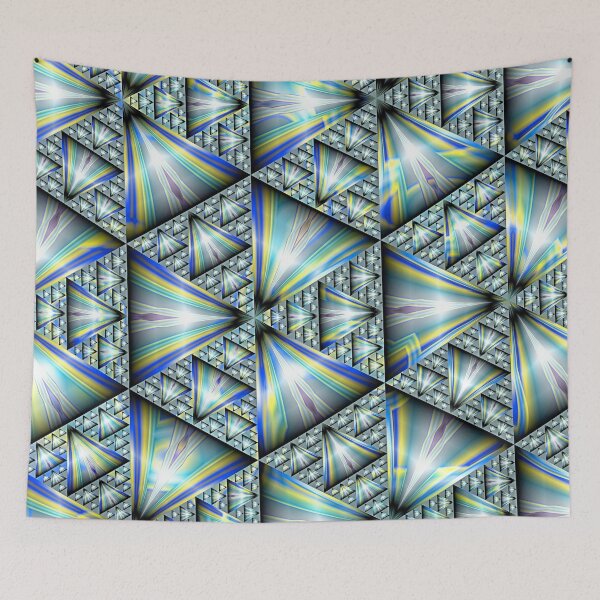 Item preview, Sierpinski Fractal Fantasy 78 designed and sold by Manny Lorenzo.