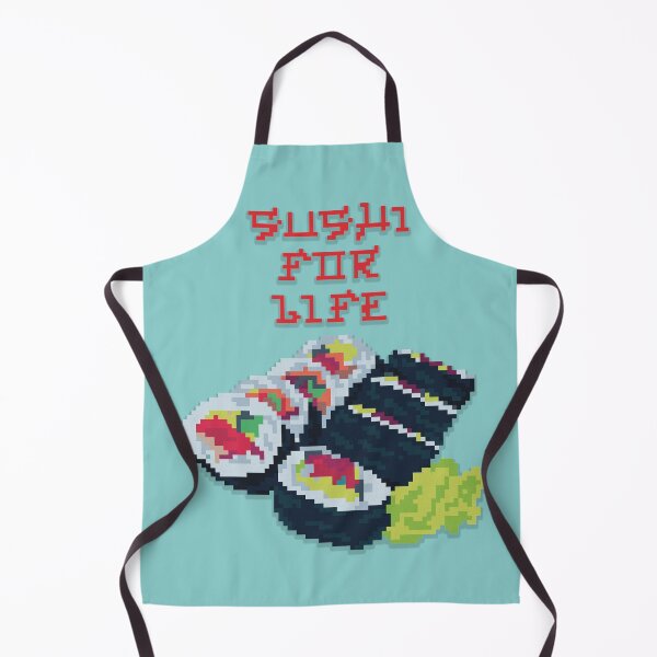 Item preview, Sushi for Life (Pixel art) designed and sold by MythoCulture.
