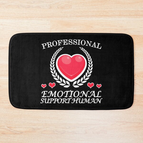Item preview, Professional Emotional Support Human – Certified Red Heart Care Therapist  designed and sold by The Green Corner.