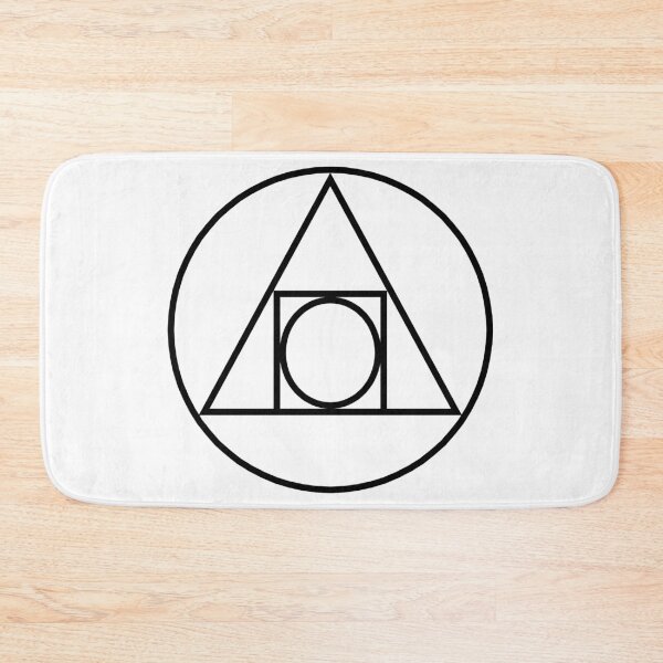 Item preview, The Squared Circle in White designed and sold by Greenwood2112.