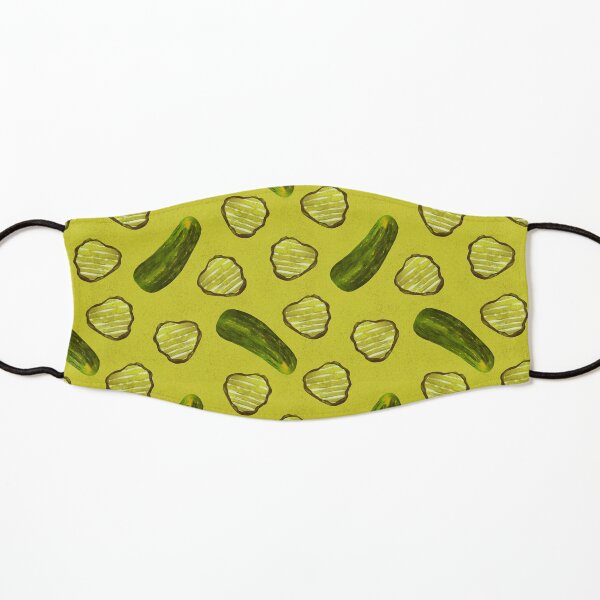Sweet Pickle Slices Kids Mask