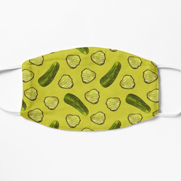 Sweet Pickle Slices Flat Mask