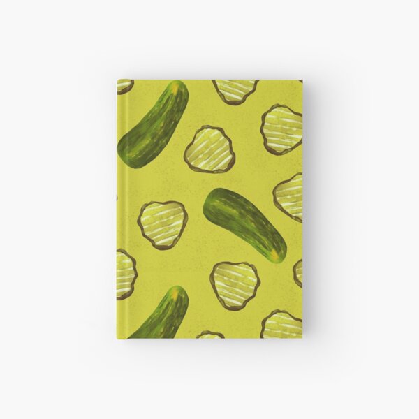Sweet Pickle Slices Hardcover Journal