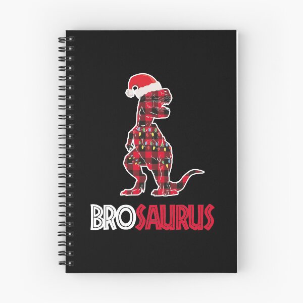 Item preview, Dinosaur Christmas Buffalo Pajamas matching family Brosaurus designed and sold by tinypurpleland.