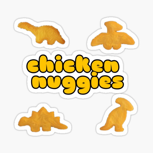 Aperçu de l'œuvre Nuggets de poulet en forme de dinosaure créée et vendue par Gordon Nelson.
